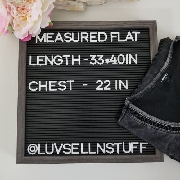 Comme USA acid wash tshirt tattered W dress - Picture 8 of 8